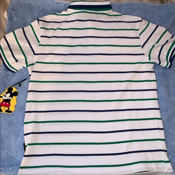 L-Forever 21x Disney Donald Duck Striped Polo - Picture 7 of 8